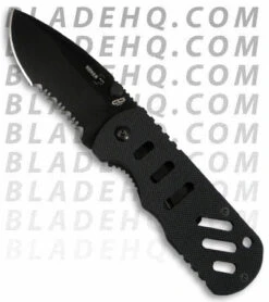 Boker Plus Hyper Frame Lock Knife Black (2.7" Black Serr) 01BO551