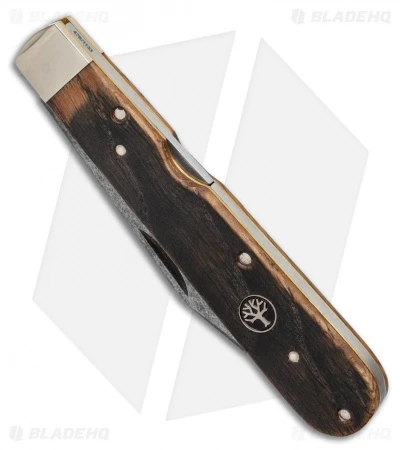 Boker 1906 Folding Lockback Knife 4.375" Castle Wood 113324 2 Boker 1906 Folding Lockback Knife 4.375" Castle Wood 113324 - Image 2