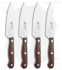 Boker Arbolito 4-Piece Steak Knife Set Guayacan Wood