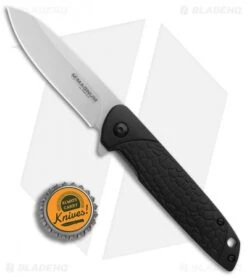 Boker Alligator Toast Frame Lock Knife Black (3.5" Stonewash) 01SC487 7 Boker Alligator Toast Frame Lock Knife Black (3.5" Stonewash) 01SC487 -Boker Boker Alligator Toast Black SW BHQ 86601 er bottlecap