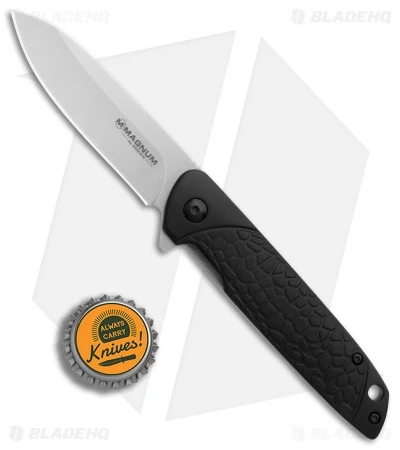 Boker Alligator Toast Frame Lock Knife Black (3.5" Stonewash) 01SC487 4 Boker Alligator Toast Frame Lock Knife Black (3.5" Stonewash) 01SC487 - Image 4