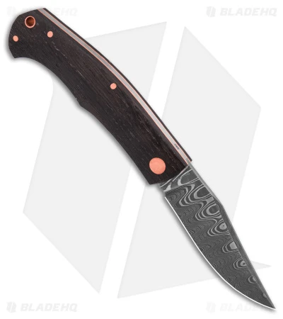 Boker Annual Damascus Slip Joint Knife Bog Oak (3.1" Steam Engine Damascus) 2 Boker Annual Damascus Slip Joint Knife Bog Oak (3.1" Steam Engine Damascus) - Image 2