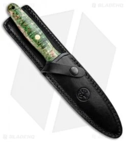 Boker Applegate 150th Anniversary Fixed Blade Knife Curly Birch (6" Satin) 6 Boker Applegate 150th Anniversary Fixed Blade Knife Curly Birch (6" Satin) -Boker Boker Applegate 150th Anniversary Dagger Fixed Curly Birch Satin 126643 BHQ 94446 jr sheath