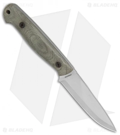 Boker Arbolito Bushcraft Micarta Fixed Blade Knife Green Micarta (4" Satin) 2 Boker Arbolito Bushcraft Micarta Fixed Blade Knife Green Micarta (4" Satin) - Image 2