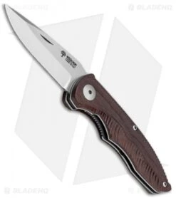 Boker Arbolito Gemini 42 Liner Lock Knife Guayacan (3.5" Satin) 01BA003G