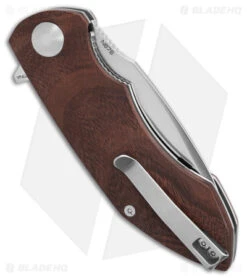 Boker Arbolito Nahuel Liner Lock Knife Guayacan Wood (3.25" Satin) 01BA004 -Boker Boker Arbolito Nahuel LLK Guayacan Wood 3in Satin BHQ 146780 td side