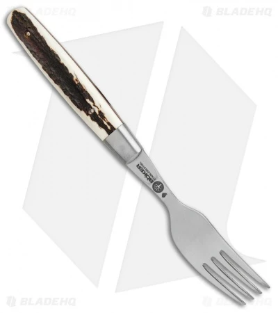 Boker Arbolito Stag Steak Knife Dinner Set 03BA5717H (12 Piece Set) 3 Boker Arbolito Stag Steak Knife Dinner Set 03BA5717H (12 Piece Set) - Image 3