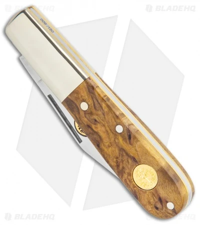 Boker Barlow 150th Anniversary Series Pocket Knife 3.25" Curly Birch Wood 115941 2 Boker Barlow 150th Anniversary Series Pocket Knife 3.25" Curly Birch Wood 115941 - Image 2