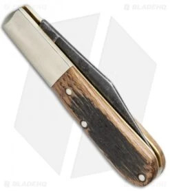 Boker Barlow Pocket Knife 2.625" Castle Wood 113941 -Boker Boker Barlow Castle Wood 113941 BHQ 105758 jr side