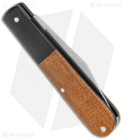 Boker Barlow Integral Pocket Slip Joint Knife Jute Micarta (3.25" Satin) 6 Boker Barlow Integral Pocket Slip Joint Knife Jute Micarta (3.25" Satin) -Boker Boker Barlow Integral Pocket Knife Jute Micarta Satin 110943 BHQ 120616 jr side