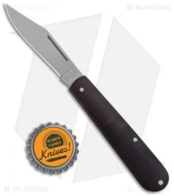 Boker Barlow Integral Pocket Slip Joint Knife Black Canvas Micarta (3.25" Satin) -Boker Boker Barlow Integral Pocket Knife Micarta SW 111943 BHQ 120617 jr bottlecap