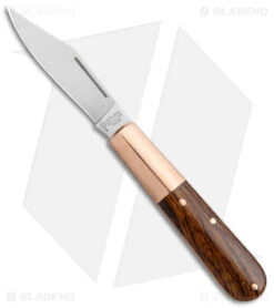 Boker Barlow Integral Slip Joint Knife Desert Ironwood/Copper (2.5" Satin)