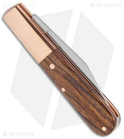 Boker Barlow Integral Slip Joint Knife Desert Ironwood/Copper (2.5" Satin) -Boker Boker Barlow Integral SJ Desert Ironwood Copper Satin BHQ 139199 jr side