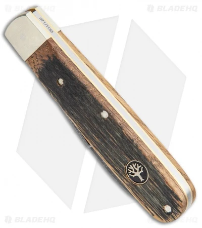 Boker Barlow Prime Pocket Knife Castle Wood (3.875" Acid Wash) 2 Boker Barlow Prime Pocket Knife Castle Wood (3.875" Acid Wash) - Image 2