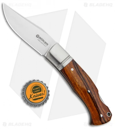 Boker Boxer Lockback Knife Desert Ironwood (3.1" Satin) 111025 4 Boker Boxer Lockback Knife Desert Ironwood (3.1" Satin) 111025 - Image 4