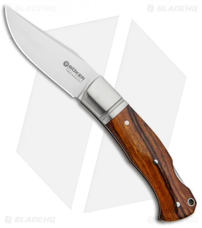 Boker Boxer Lockback Knife Desert Ironwood (3.1" Satin) 111025 1 Boker Boxer Lockback Knife Desert Ironwood (3.1" Satin) 111025