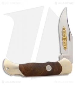 Boker Boy Scout Classic Gold Lockback Knife Desert Ironwood (2.25" Satin) 114118