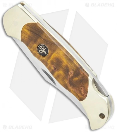 Boker Boy Scout Lockback Knife Curly Birch Handle (3.1" Satin) 117118 2 Boker Boy Scout Lockback Knife Curly Birch Handle (3.1" Satin) 117118 - Image 2