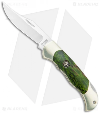 Boker Boy Scout Lockback Knife Green Curly Birch (3.1" Satin) 118118 1 Boker Boy Scout Lockback Knife Green Curly Birch (3.1" Satin) 118118