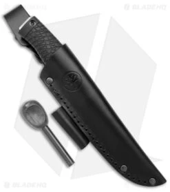 Boker Bronco Fixed Blade Knife Black TPE (4.4" Satin 3V) 121504 6 Boker Bronco Fixed Blade Knife Black TPE (4.4" Satin 3V) 121504 -Boker Boker Bronco Fixed Blade Black TPE Satin BHQ 146657 jr sheath