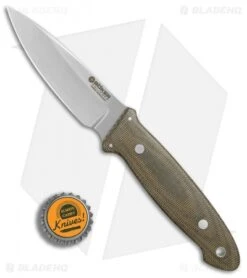 Boker Burnley Cub Fixed Blade Knife Green Micarta (3.3" Plain) 120661 7 Boker Burnley Cub Fixed Blade Knife Green Micarta (3.3" Plain) 120661 -Boker Boker Burnley Cub Green Micarta plain BHQ 77329 er bottlecap
