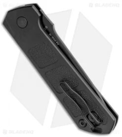Boker Burnley Kihon Drop Point Automatic Knife (3.25" Black) 6 Boker Burnley Kihon Drop Point Automatic Knife (3.25" Black) -Boker Boker Burnley Kihon DP Auto Black BHQ 101390 jr side