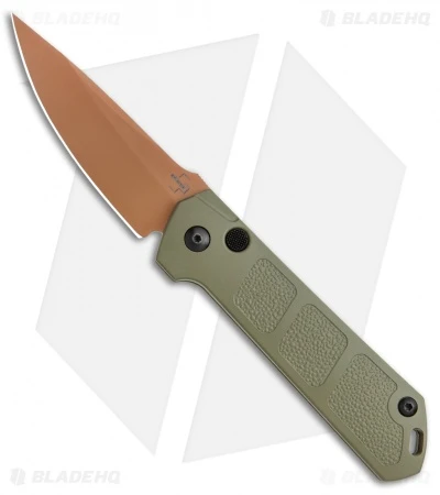 Boker Burnley Kihon Desert Warrior Drop Point Automatic Knife (3.3" Copper D2) 1 Boker Burnley Kihon Desert Warrior Drop Point Automatic Knife (3.3" Copper D2)