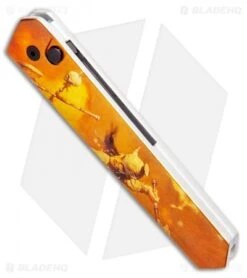 Boker Burnley Kwaiken Automatic Knife Frank Frazetta Series LE Gold (3.5" Black) -Boker Boker Burnley Kwaiken Automatic Knife Gold Frazetta BHQ 95714 ns spine