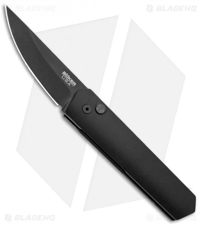 Boker Burnley Kwaiken Compact Automatic Knife Black (3" Black) Pro-Tech 1 Boker Burnley Kwaiken Compact Automatic Knife Black (3" Black) Pro-Tech