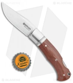 Boker CDC Dotzert-Mueller Lockback Knife Brown Micarta 111023 -Boker Boker CDC Dotzert Mueller Brown Micarta 111023 BHQ 117272 jr bottlecap