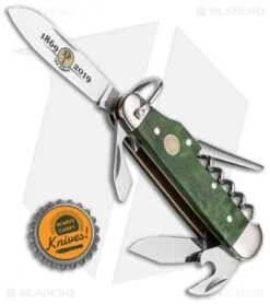 Boker Camp Knife 150th Anniversary Multi-Tool (Green Curly Birch) 7 Boker Camp Knife 150th Anniversary Multi-Tool (Green Curly Birch) -Boker Boker Camp 150th Anniversary Multi Tool Green Curly Birch 116051 BHQ 94439 jr bottlecap