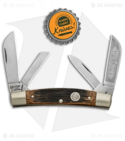 Boker Congress Traditional Pocket Knife 3.625" Beer Barrel Wood 4 Boker Congress Traditional Pocket Knife 3.625" Beer Barrel Wood - Image 4
