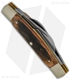 Boker Congress Traditional Pocket Knife 3.625" Beer Barrel Wood 6 Boker Congress Traditional Pocket Knife 3.625" Beer Barrel Wood -Boker Boker Congress Beer Barrel BHQ 79385 jr side