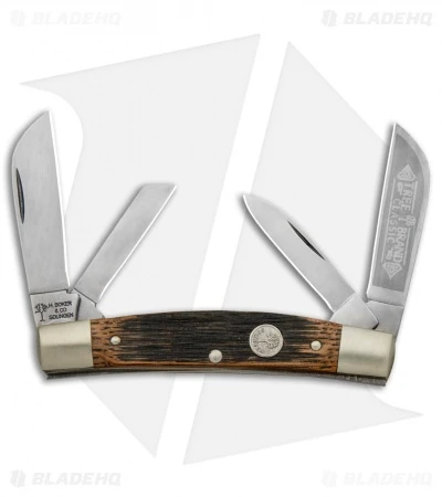 Boker Congress Traditional Pocket Knife 3.625" Beer Barrel Wood 1 Boker Congress Traditional Pocket Knife 3.625" Beer Barrel Wood