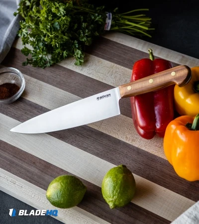 Boker Cottage-Craft 8.75" Chef's Kitchen Knife Plum Wood 4 Boker Cottage-Craft 8.75" Chef's Kitchen Knife Plum Wood - Image 4