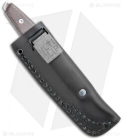 Boker Daily Knives AK1 Drop Point Fixed Blade Knife Brown Micarta (3" Satin) -Boker Boker Daily Knives AK1 DP Fixed Brown Micarta 122502 BHQ 118368 jr sheath