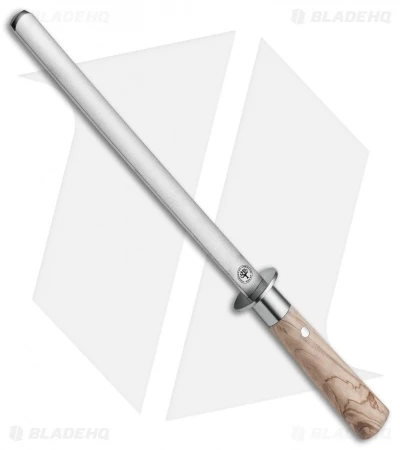 Boker Damascus Olive Diamond-Coated Sharpening Rod Olive Wood 1 Boker Damascus Olive Diamond-Coated Sharpening Rod Olive Wood