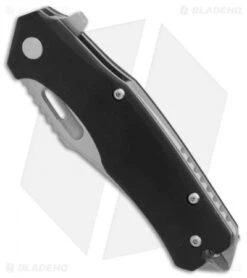 Boker Plus Defender Liner Lock Knife Black G-10 (3.1" Stonewash) 01BO763 6 Boker Plus Defender Liner Lock Knife Black G-10 (3.1" Stonewash) 01BO763 -Boker Boker Defender Black G10 SW BHQ 86589 er spine