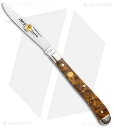 Boker Delicate 150th Anniversary Edition Knife Curly Birch Wood 115016 1 Boker Delicate 150th Anniversary Edition Knife Curly Birch Wood 115016