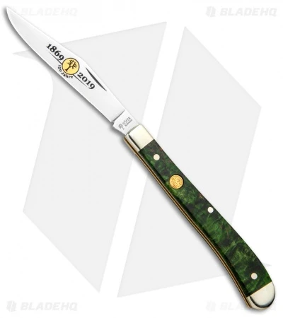 Boker Delicate 150th Anniversary Pocket Knife Green Curly Birch (3.125" Polish) 1 Boker Delicate 150th Anniversary Pocket Knife Green Curly Birch (3.125" Polish)