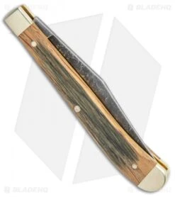 Boker Delicate Pocket Knife 4.125" Castle Wood 113316 -Boker Boker Delicate Pocket Knife Cassie Wood 113316 BHQ 105697 jr side