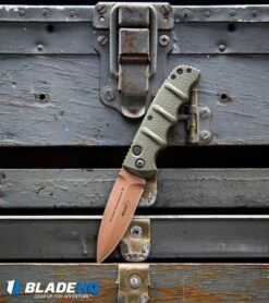 Boker Desert Warrior Kalashnikov Dagger Knife OD Green (3.25" Copper AUS 8) -Boker Boker Desert Warrior Kalashnikov Dagger Automatic Knife OD Green Copper BHQ30436 kp tool box 3 web 1