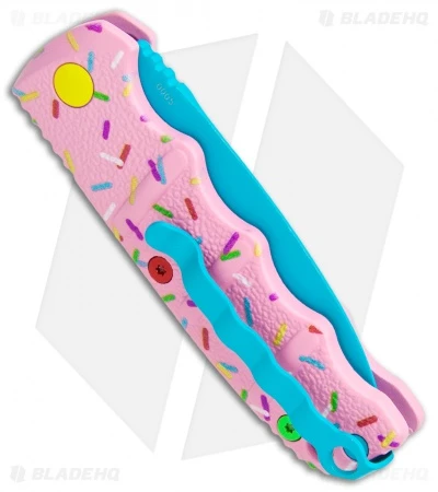 Boker Mini Dessert Warrior Kalashnikov Dagger Automatic Knife (2.5" Blue) Donut 3 Boker Mini Dessert Warrior Kalashnikov Dagger Automatic Knife (2.5" Blue) Donut - Image 3