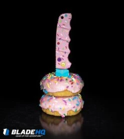 Boker Dessert Warrior Kalashnikov Dagger Automatic Knife (3.25" Blue) Donut -Boker Boker Dessert Warrior Kalashnikov Dagger Automatic Knife Blue bhq 108010 kp stack web