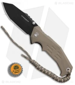 Boker Magnum Dune Buggy Liner Lock Knife Brown G-10 (3.5" Black) 01SC360 -Boker Boker Dune Buggy Brown G10 black BHQ 86580 er bottlecap