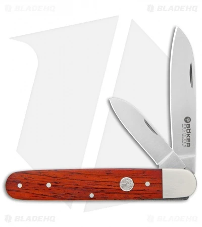 Boker Enigma Slip Joint/Lockback Folding Knife Cocobolo (3.25" Satin) 110031 1 Boker Enigma Slip Joint/Lockback Folding Knife Cocobolo (3.25" Satin) 110031