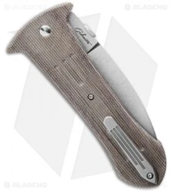 Boker Pocket Smatchet Dagger Folding Knife Green Micarta (4" SW) Gedraitis -Boker Boker Gedraits Pocket Smatchet Dagger Liner Lock Knife Green Micarta 4 SW BHQ 107933 LS side