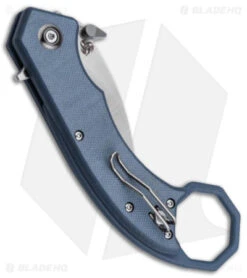 Boker Hel Karambit Liner Lock Knife Blue G-10 (2.2" Satin) 01BO516 3 Boker Hel Karambit Liner Lock Knife Blue G-10 (2.2" Satin) 01BO516 -Boker Boker Hel Karambit Liner Lock Knife Blue G 10 2in Satin BHQ 179591 td side