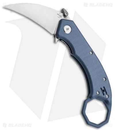 Boker Hel Karambit Liner Lock Knife Blue G-10 (2.2" Satin) 01BO516 1 Boker Hel Karambit Liner Lock Knife Blue G-10 (2.2" Satin) 01BO516