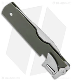 Boker History Knife & Tool Japanese Army Pen Knife Can Opener (2" Satin) -Boker Boker History Knife and Tool Japanese Army Pen Can Opener Satin BHQ 146723 jr side